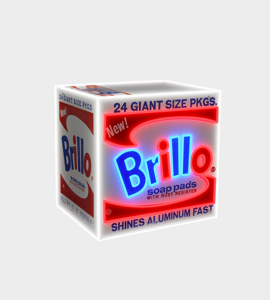 'Brillo Box' - Andy Warhol LED Art – WDLT117