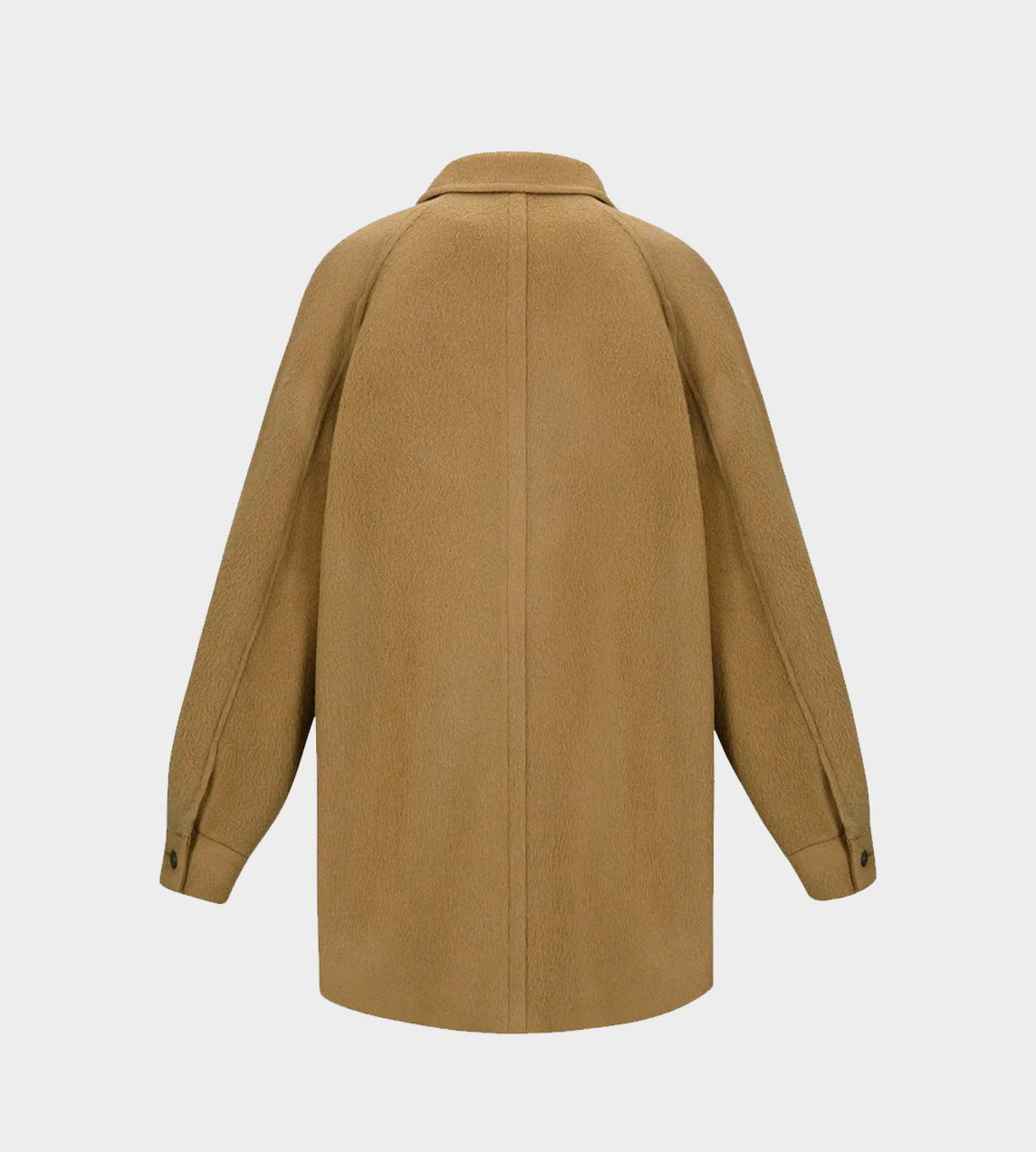 Oversized Pea Coat Brown