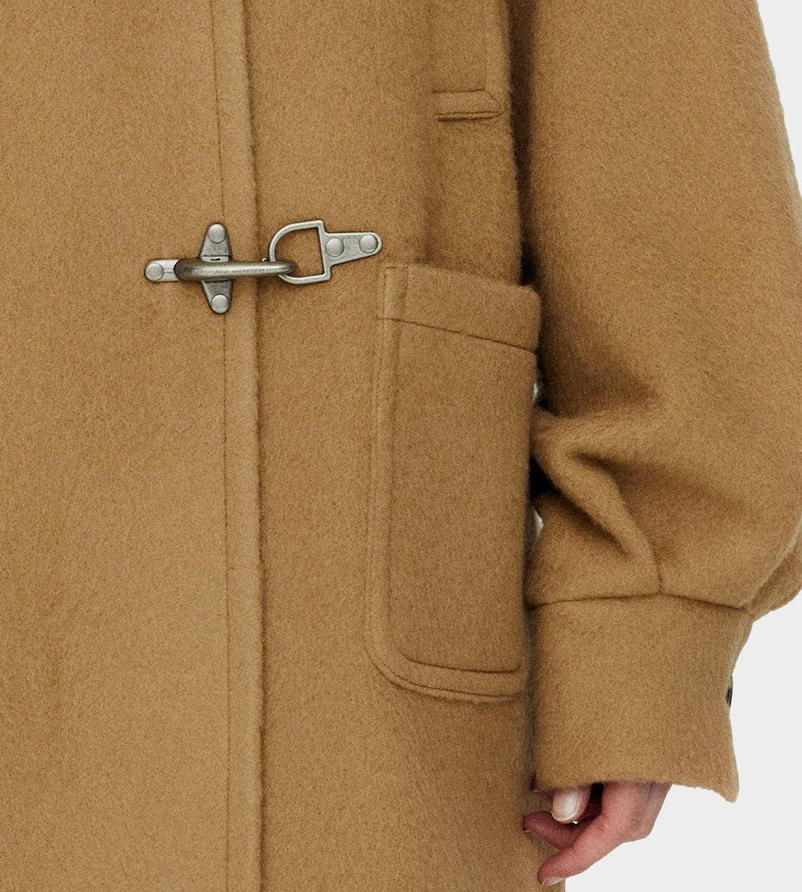 Oversized Pea Coat Brown