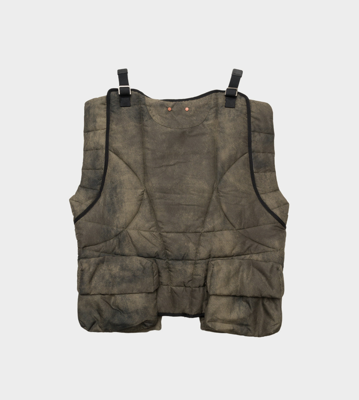 ANDERSSON BELL - Marble Padded Vest Green