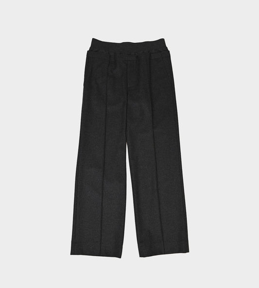 Pressed Crease Trouser Charcoal Grey