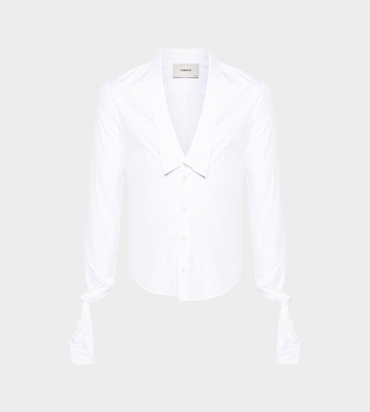 COPERNI - Open Collar Shirt White