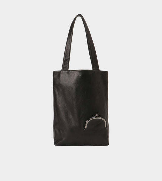 Clasp-Pk Tote Blk