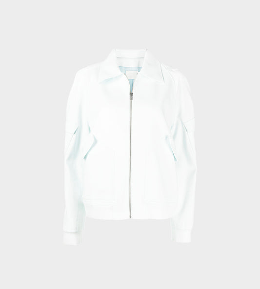 Dion Lee - Bias Cotton Bomber Clear Blue