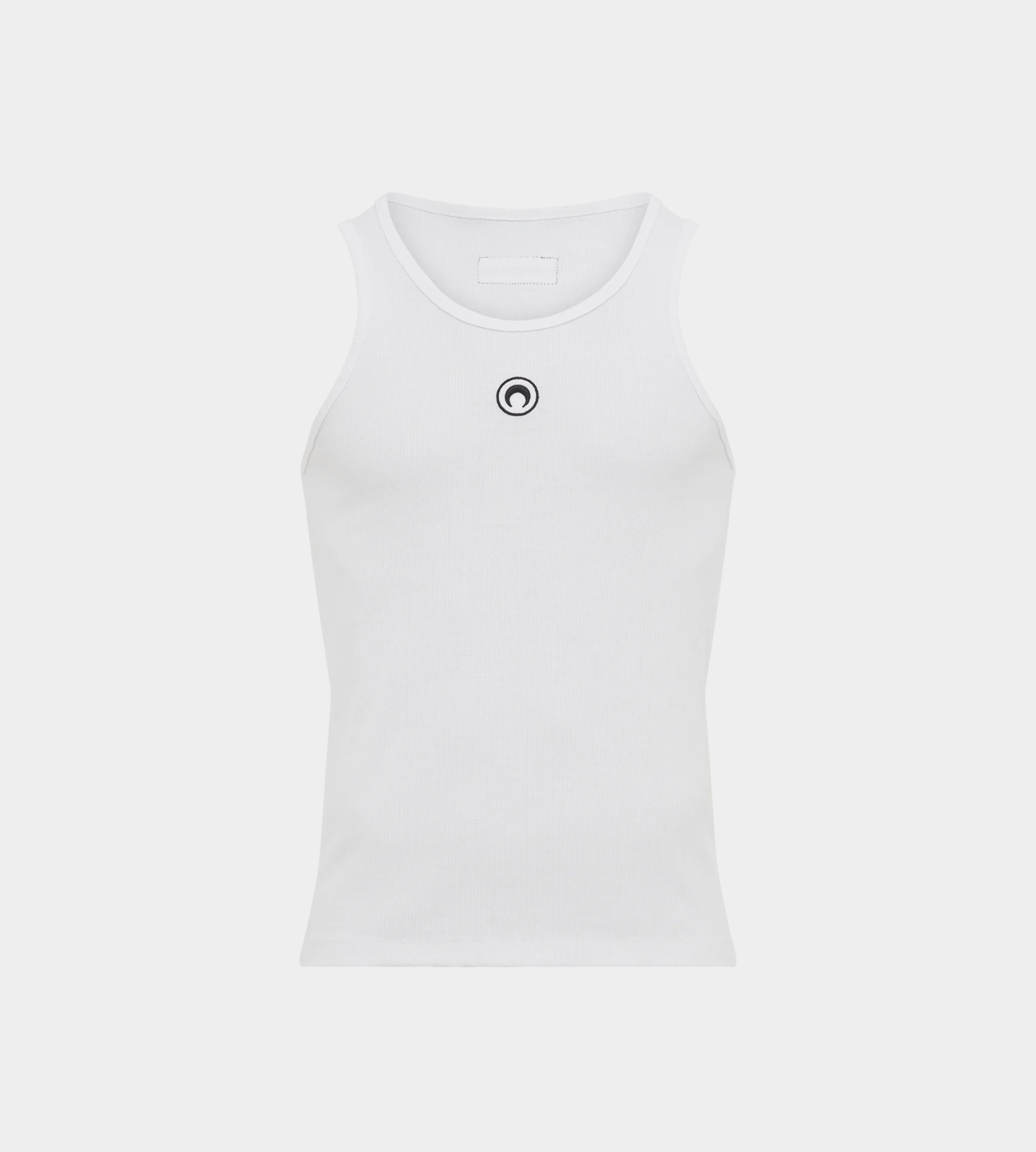 Marine Serre - Ribbed Tank with Moon White (M)