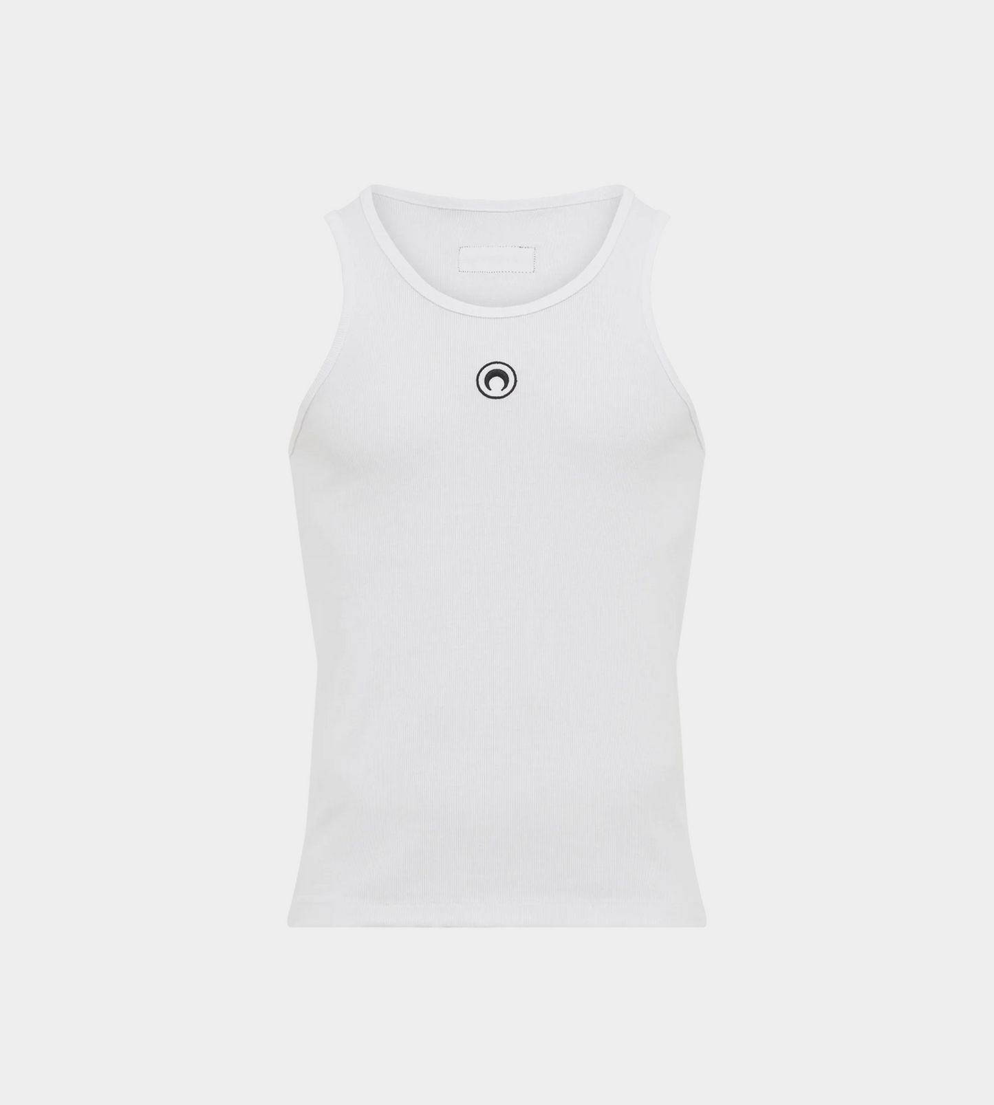 Marine Serre - Ribbed Tank with Moon White (M)