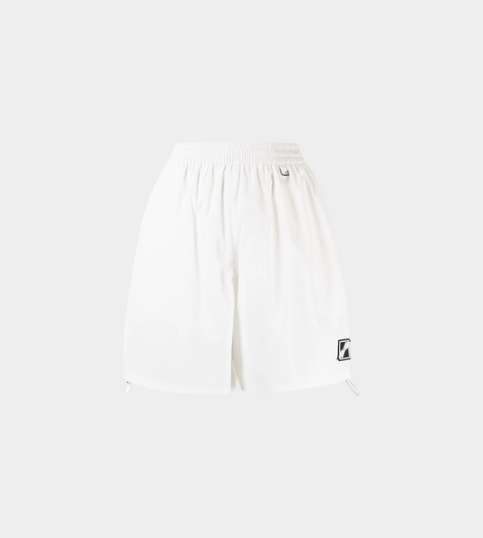 WE11DONE - String Shorts White