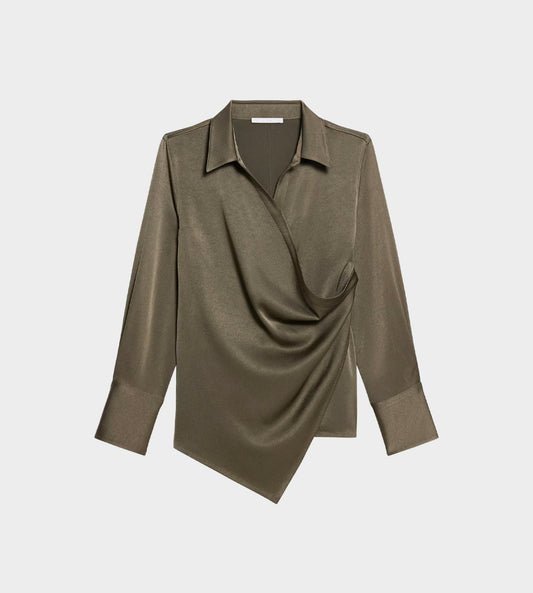 Helmut Lang - Wrap Relax Shirt Olive