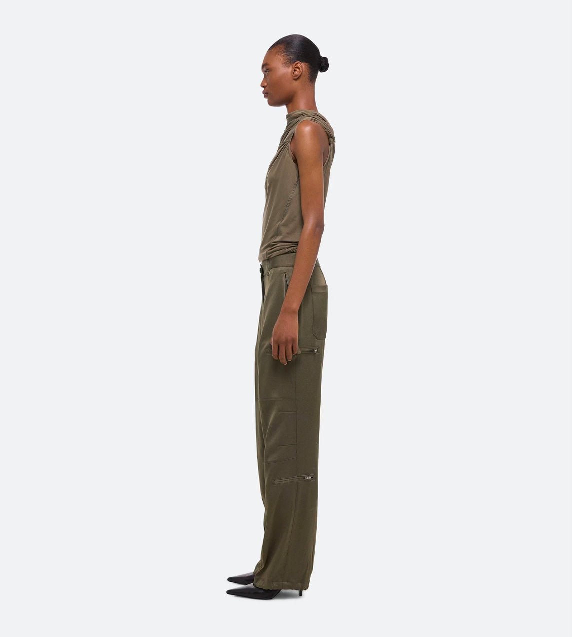 Helmut Lang - Flight Pants Fluid Olive