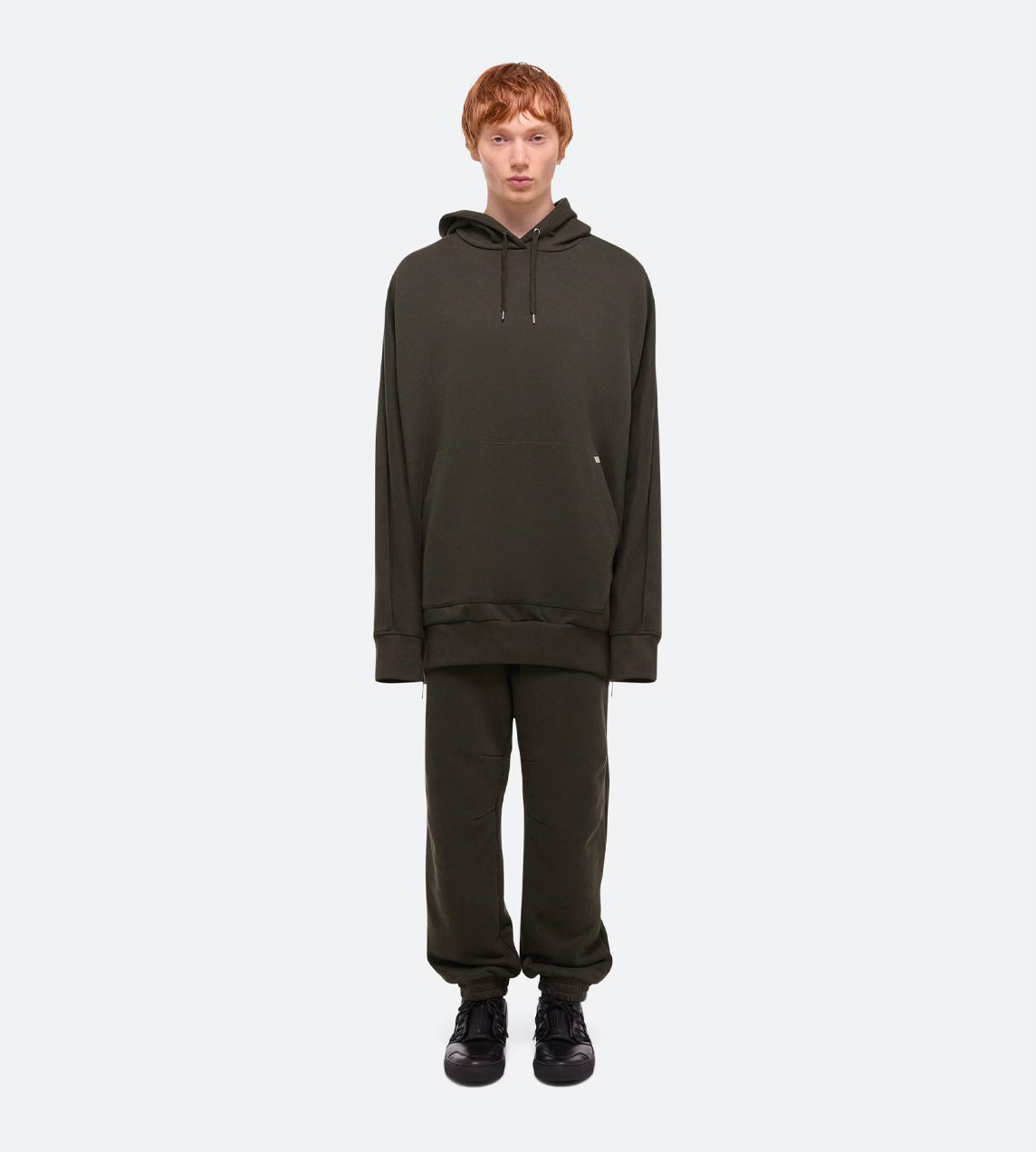 Helmut Lang - Mega Zip Hoodie Seaweed