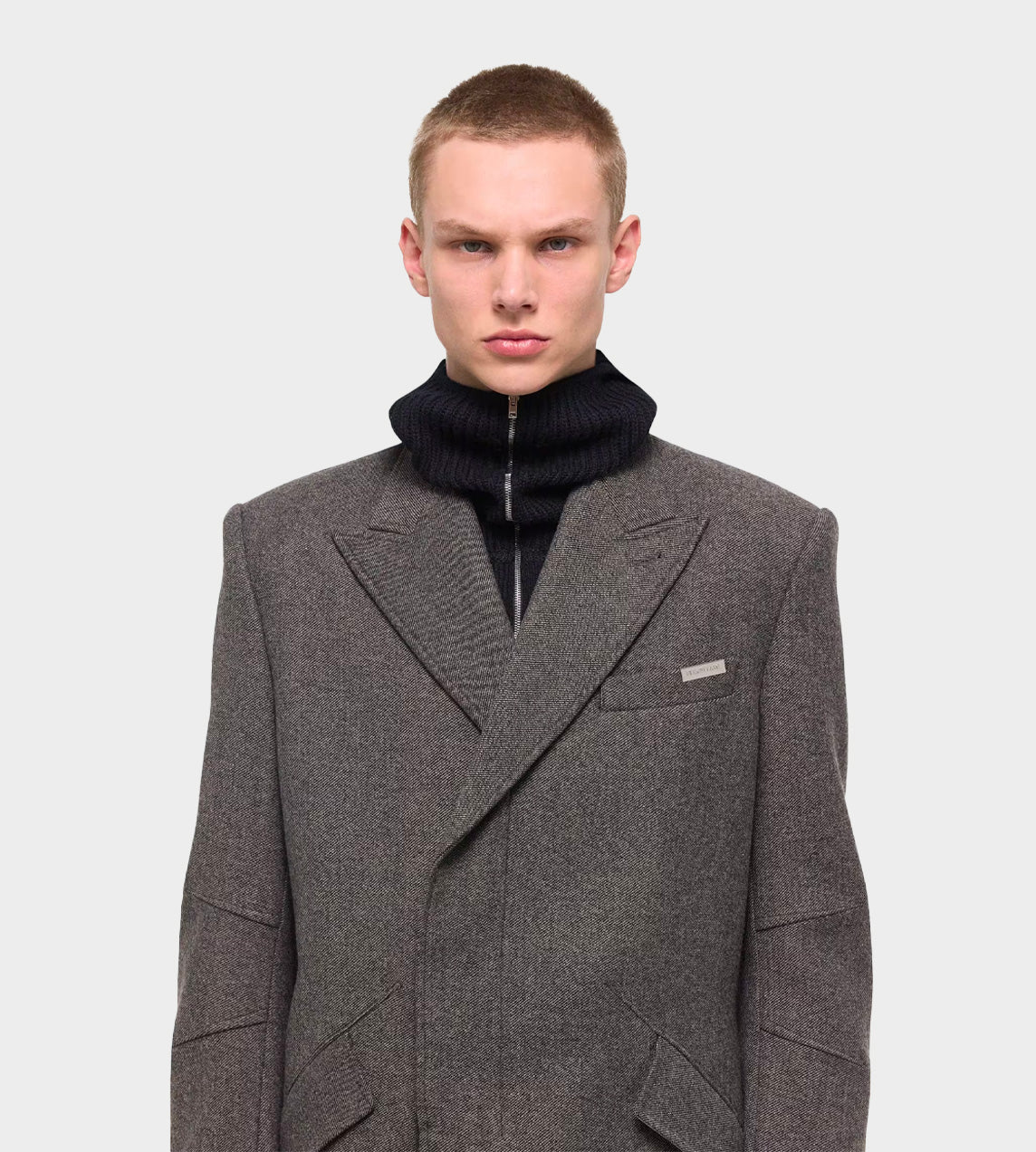 Helmut Lang - APEX Car Coat Grey