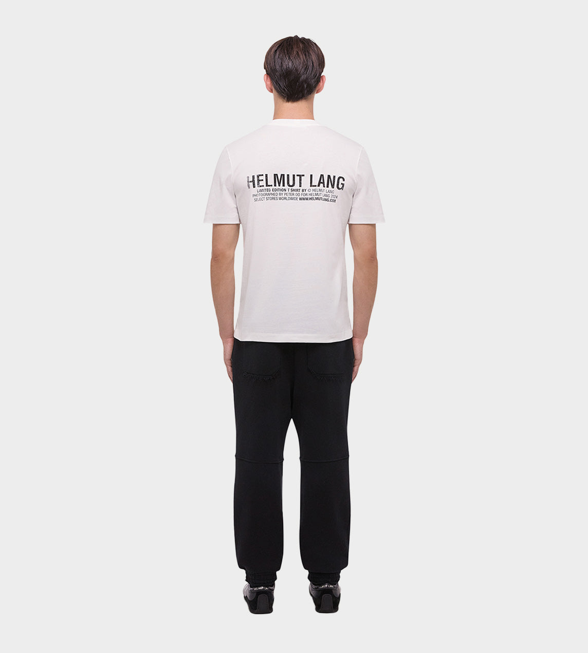 Helmut Lang - Postcard Tee Bridge White