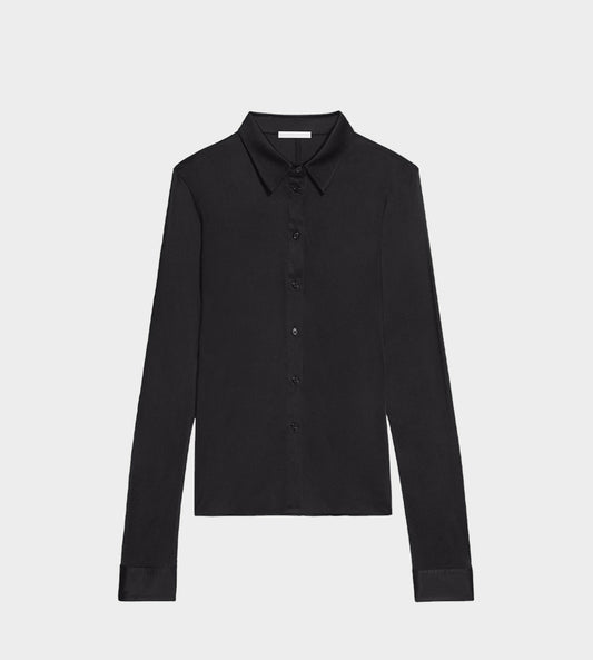 Fluid Slim Shirt Blk