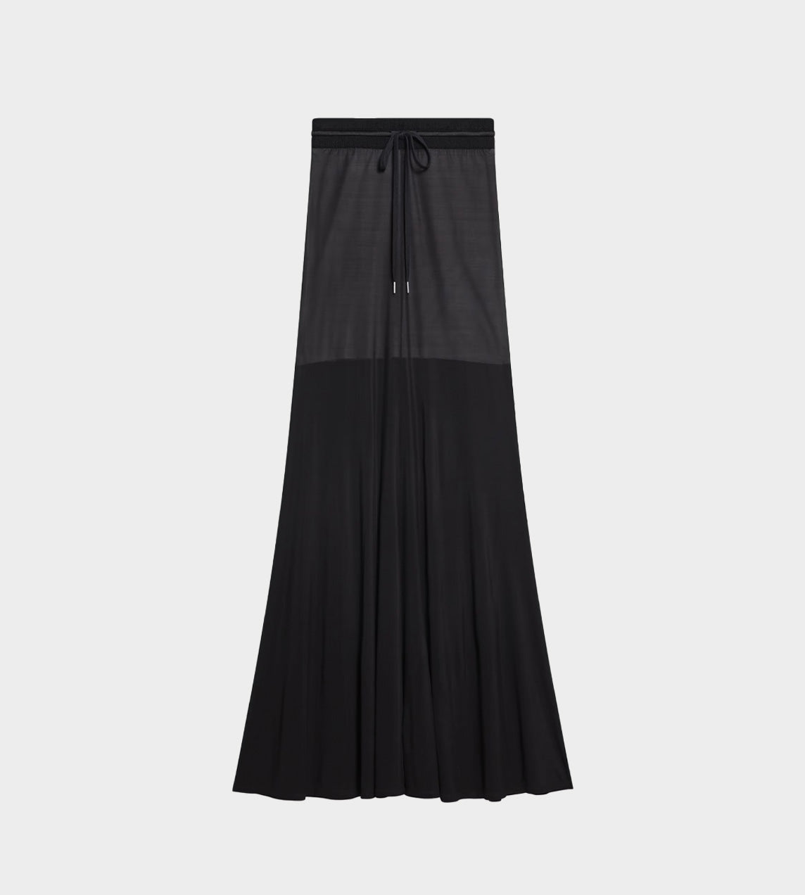 Hosiery Maxi Skirt Blk