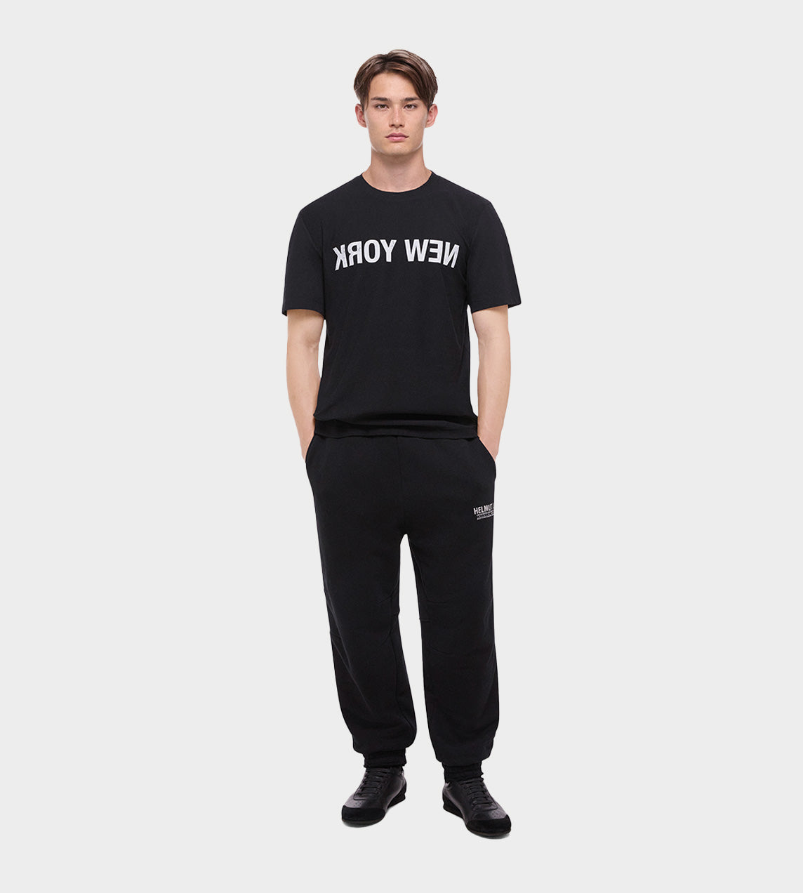 Helmut Lang - NY Belt Tee Black