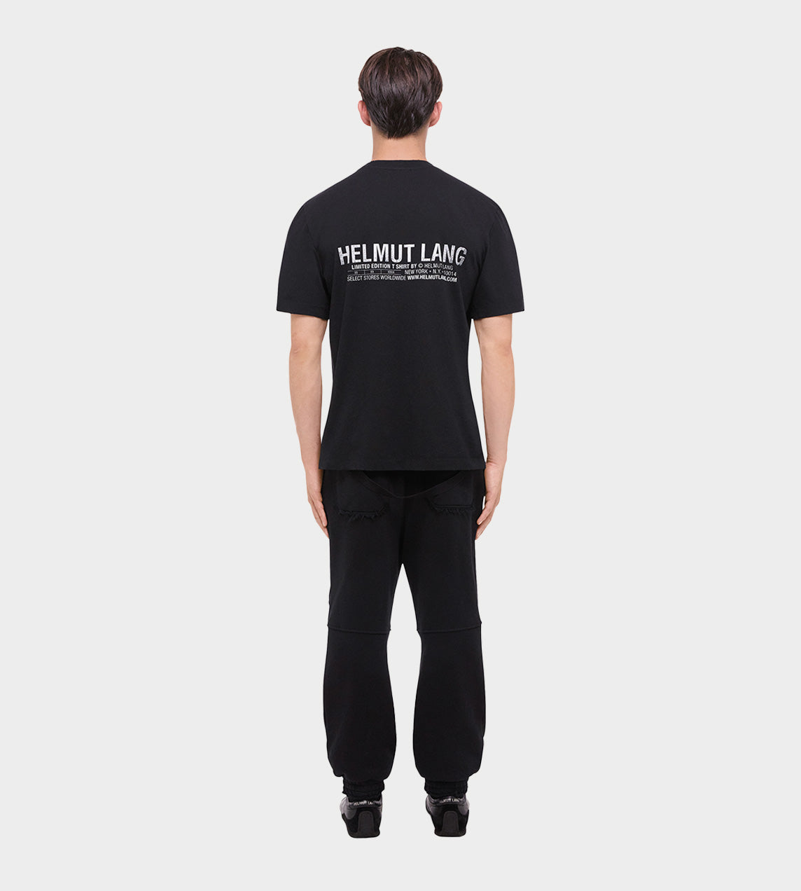 Helmut Lang - NY Belt Tee Black