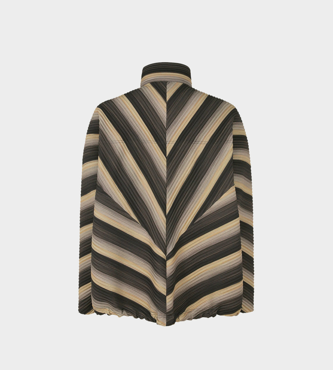 HOMME PLISSE - Pleated RB stripes Jacket