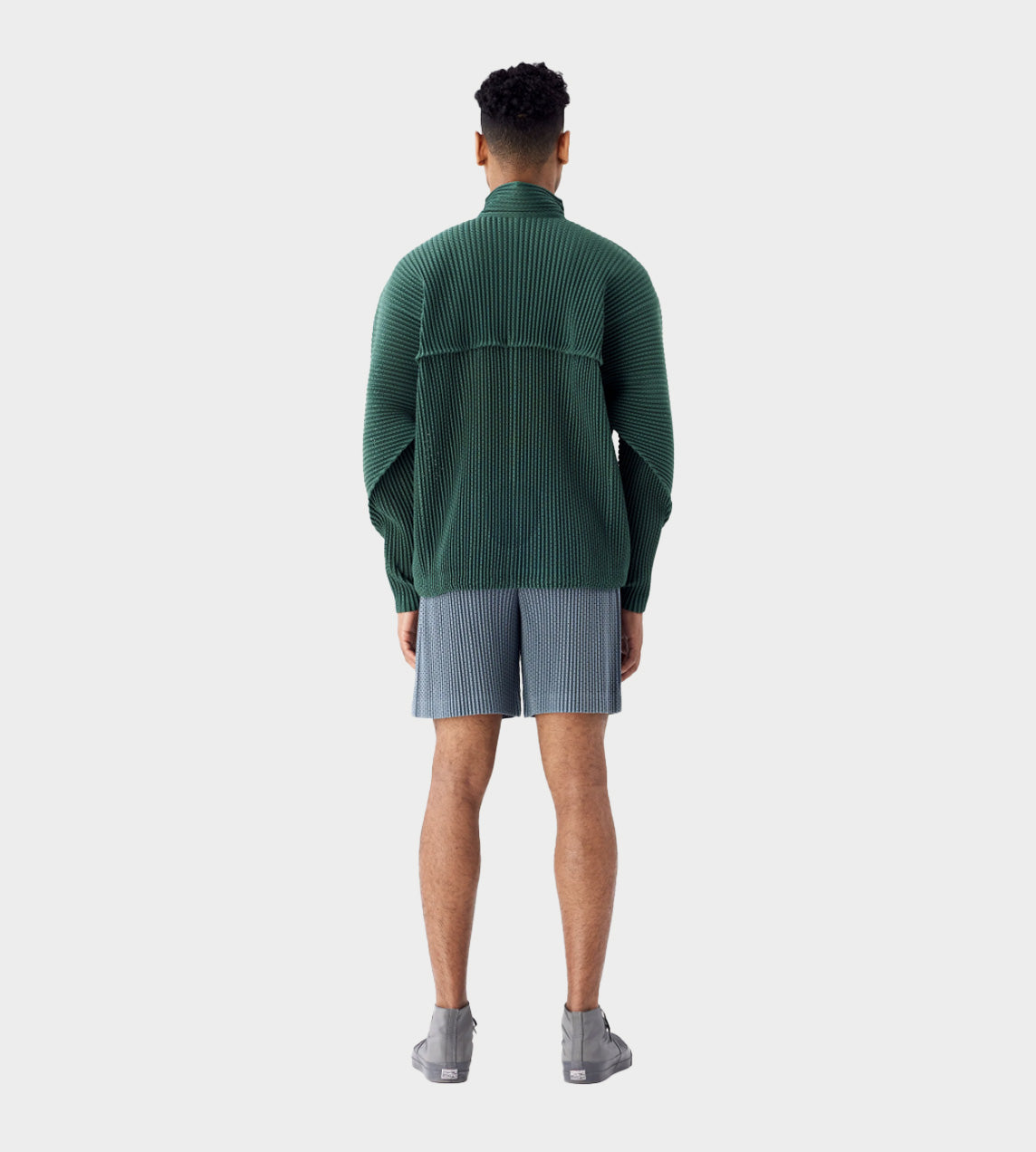 Homme Plisse Issey Miyake - Outer Mesh Short Grey – WDLT117