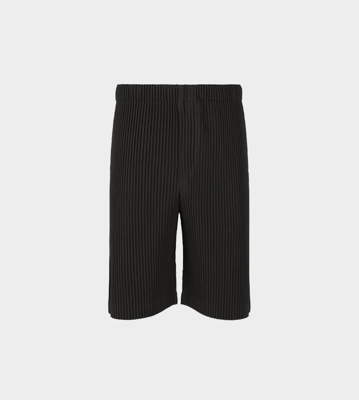 Aug Pleated Shorts Blk