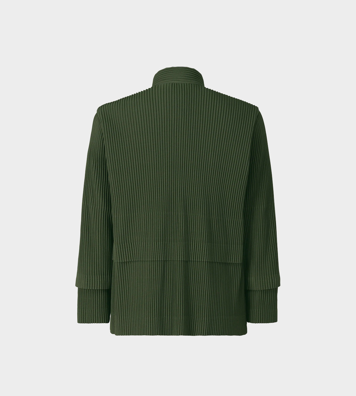 Homme Plisse - Cargo Pleated Jacket Green