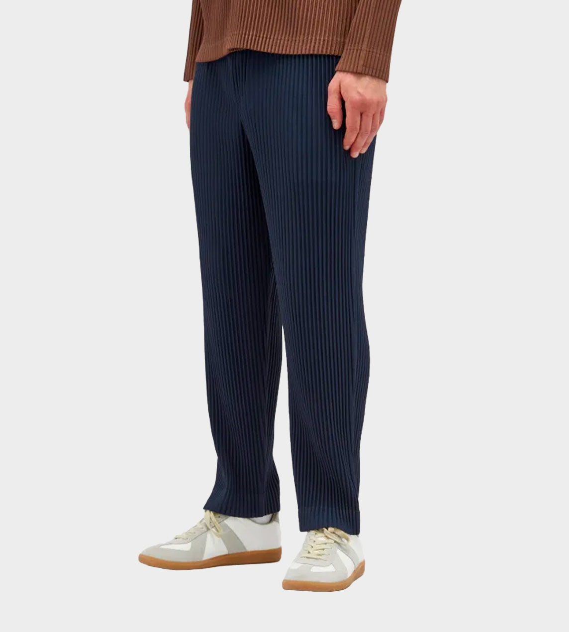 Pleated Midnight Blue Pants