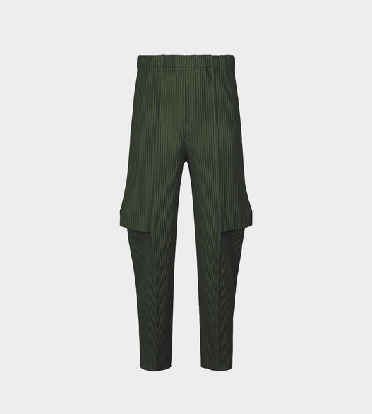 Homme Plisse - Cargo Pleated pants Green