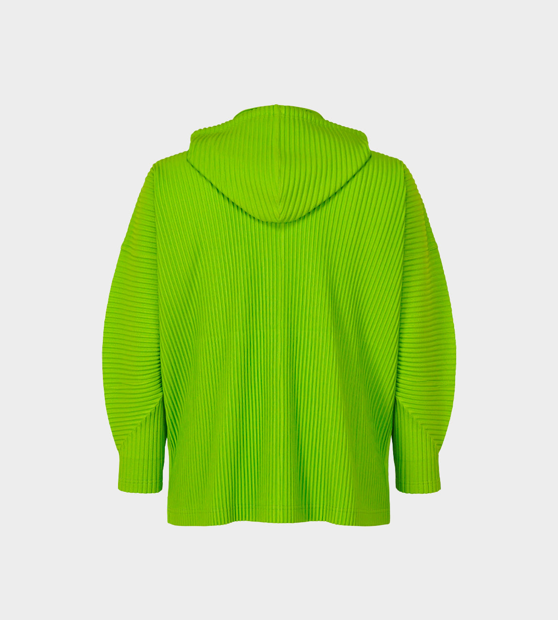 Pleated MC Hoodie Yellow Green