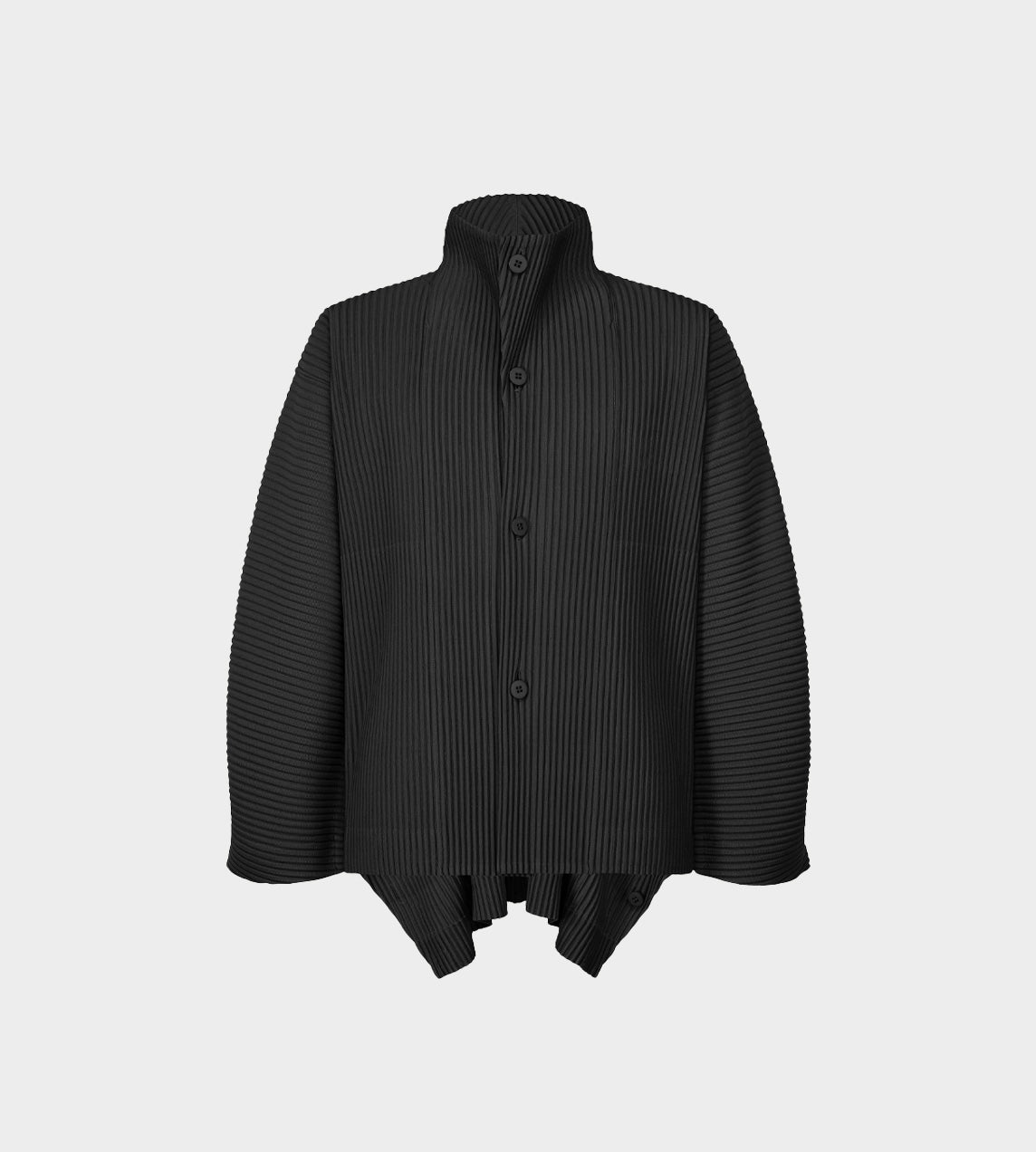 Homme Plisse Issey Miyake - MC Jan Cape Jacket Blk