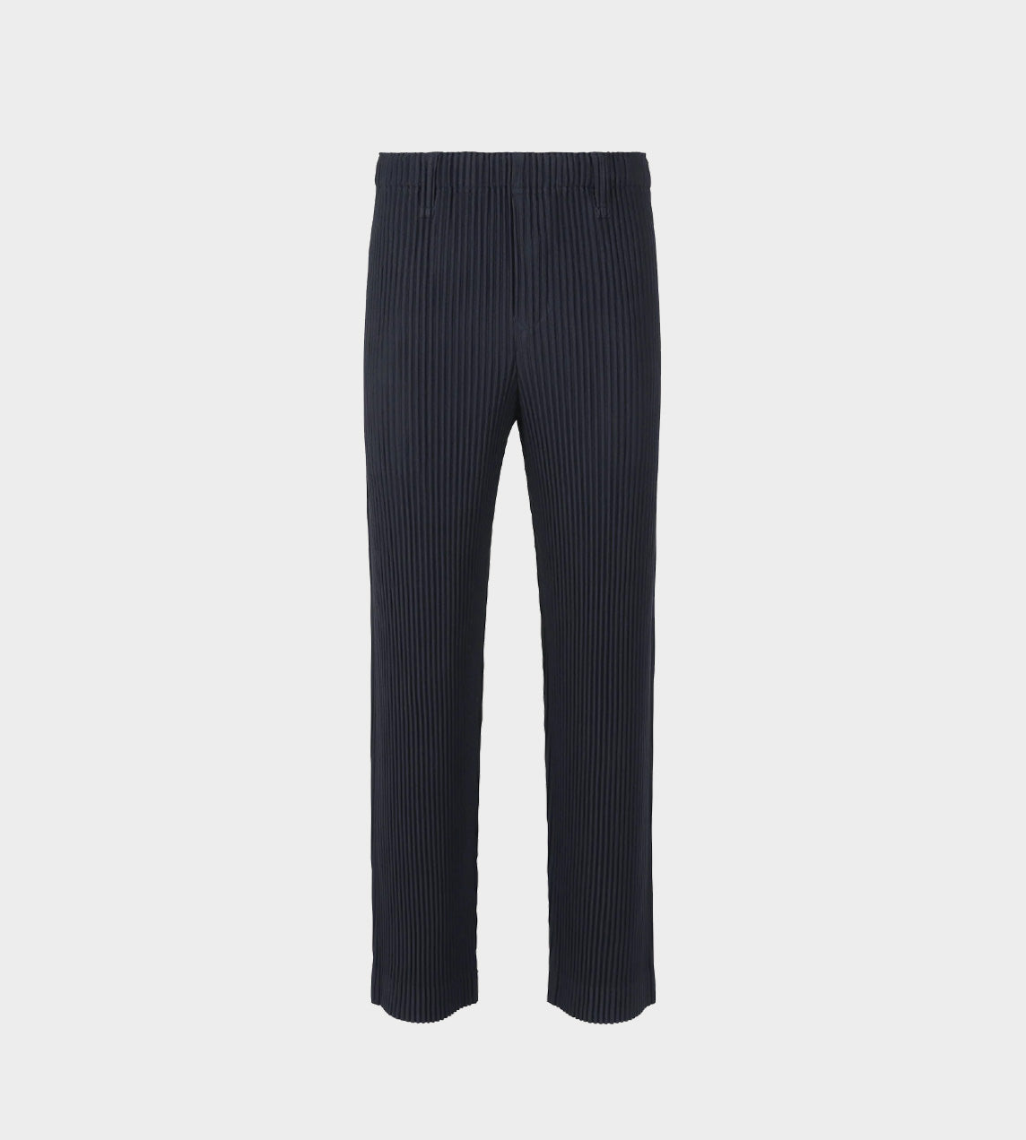 Basic Pleated Pants Navy