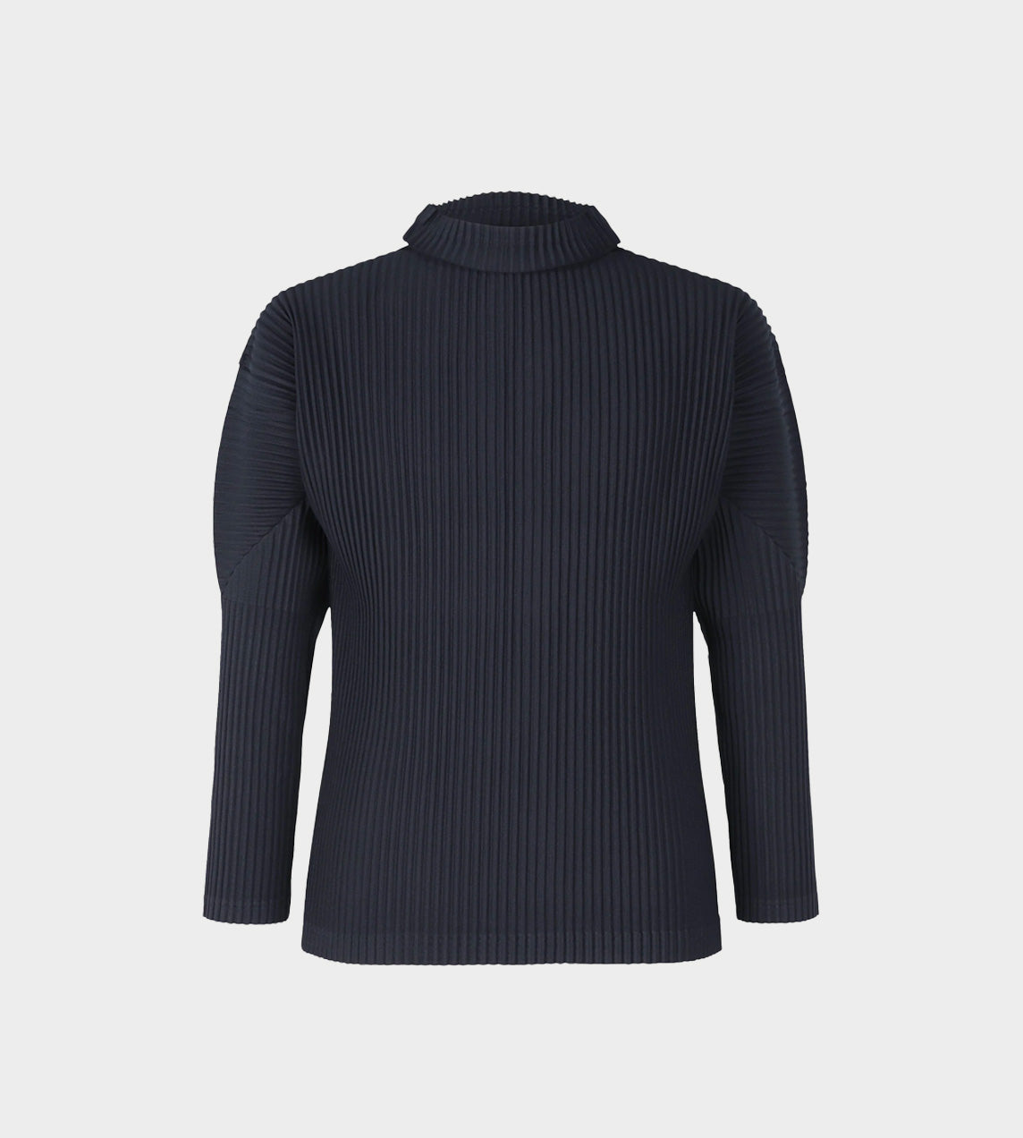 Homme Plisse Issey Miyake - Basic Pleated Turtleneck Navy