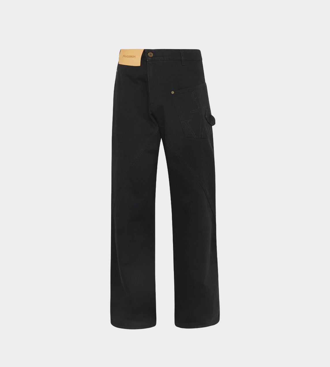 JW Andersson - Twisted Workwear Jeans Blk