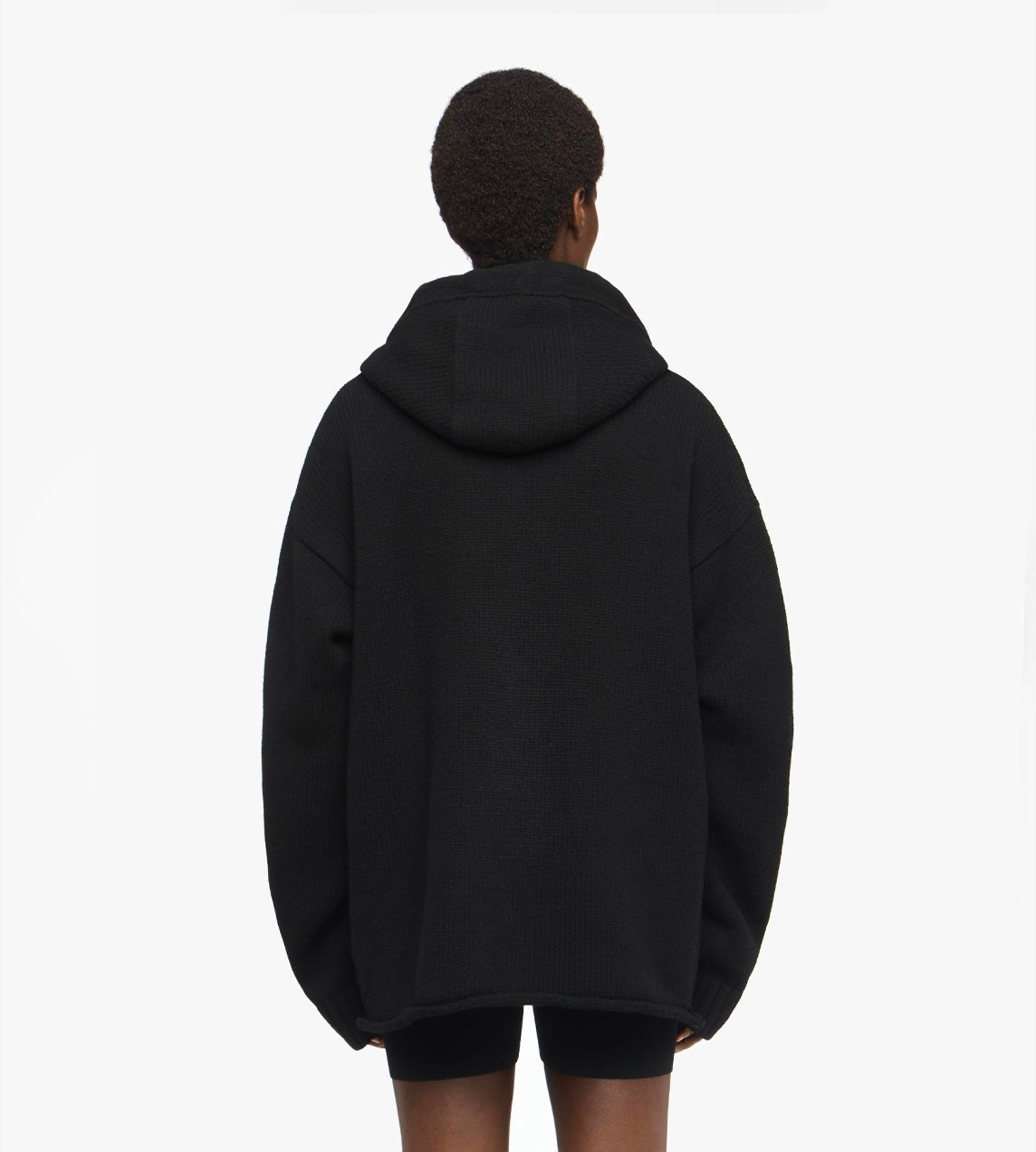 JW Andersson - Zip-up Anchor Hoodie Blk