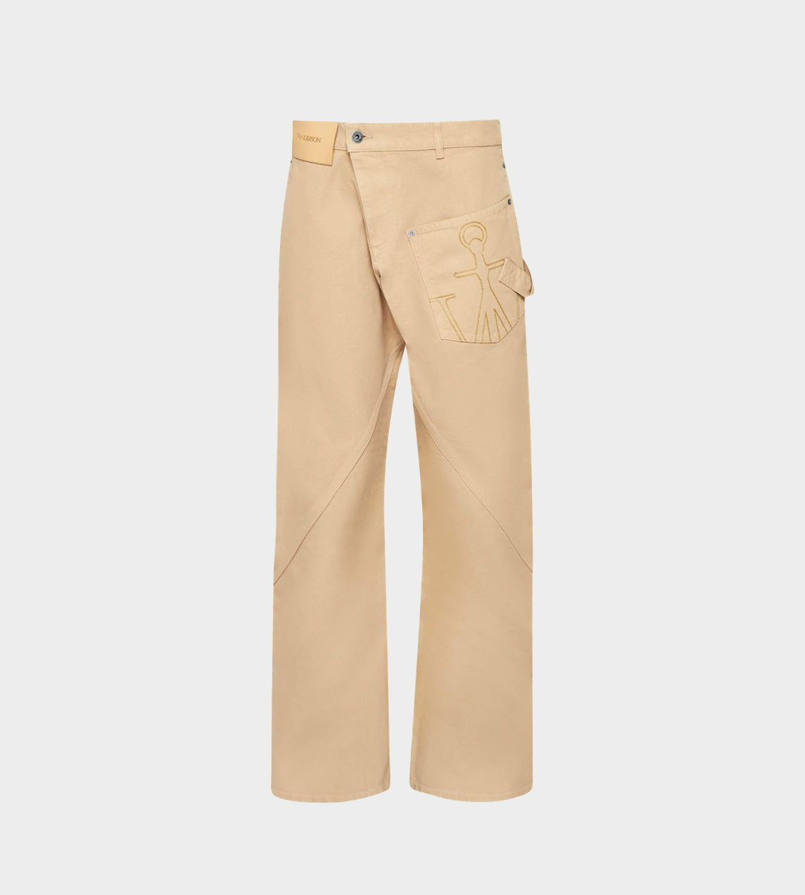 Twisted Workwear Trousers Flax