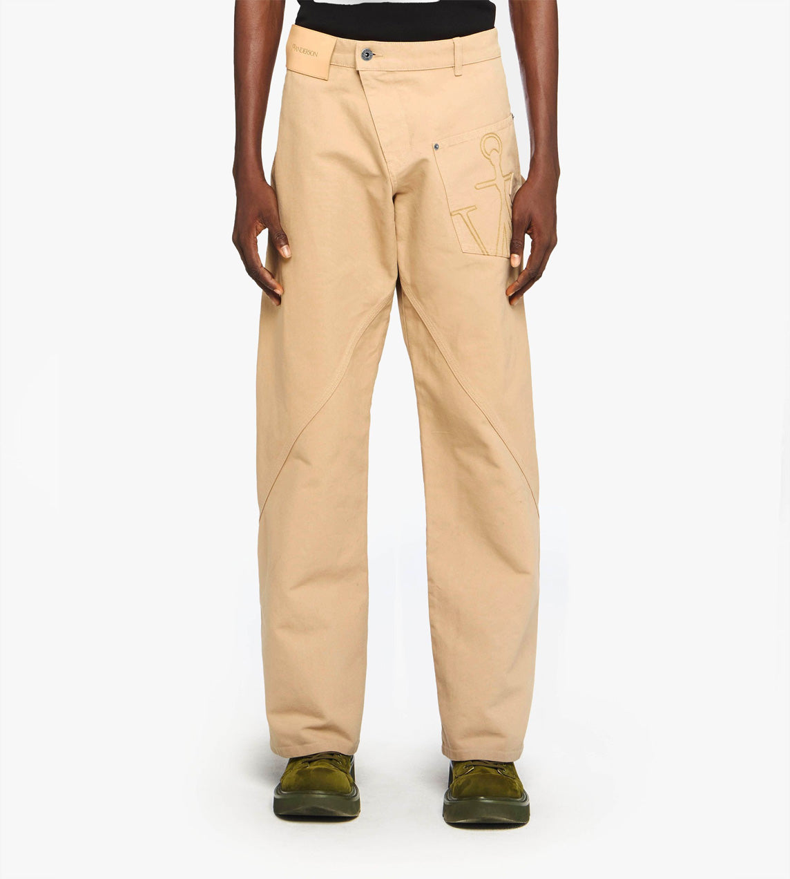 Twisted Workwear Trousers Flax