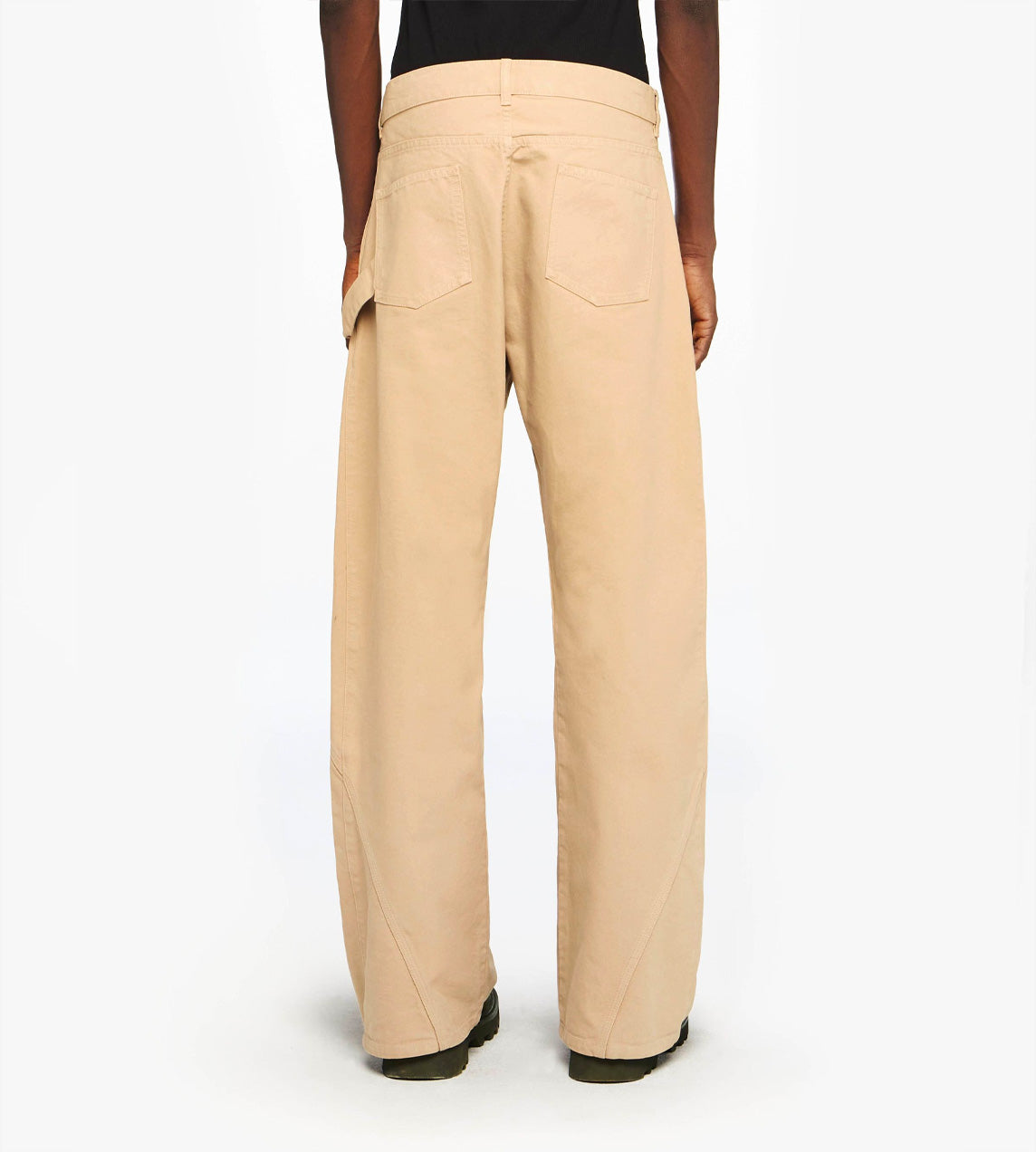 Twisted Workwear Trousers Flax