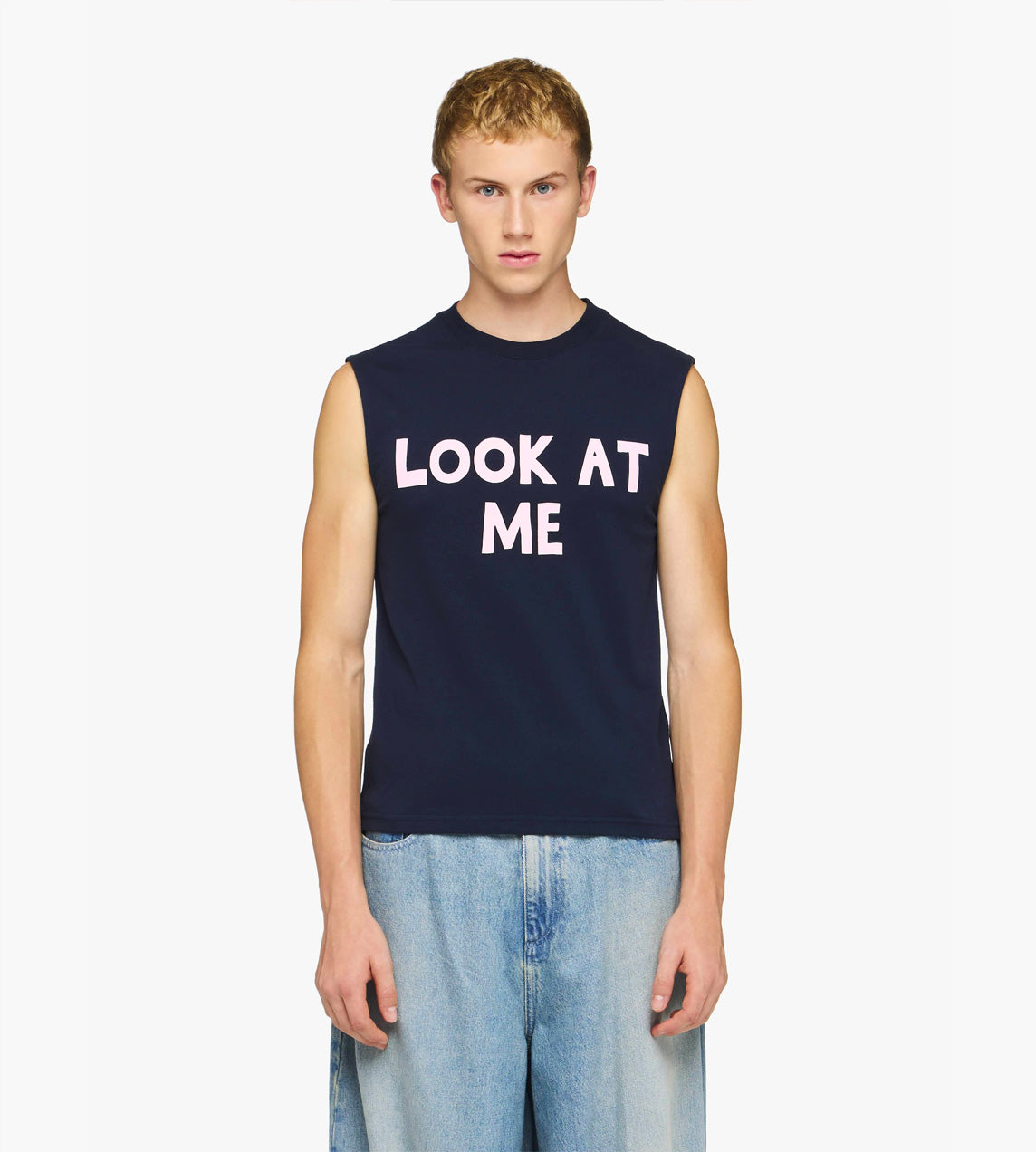 JW Andersson - Look At Me Tank Top Navy