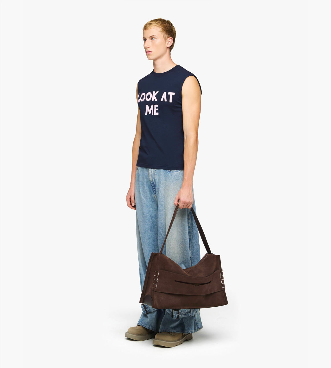 JW Andersson - Look At Me Tank Top Navy