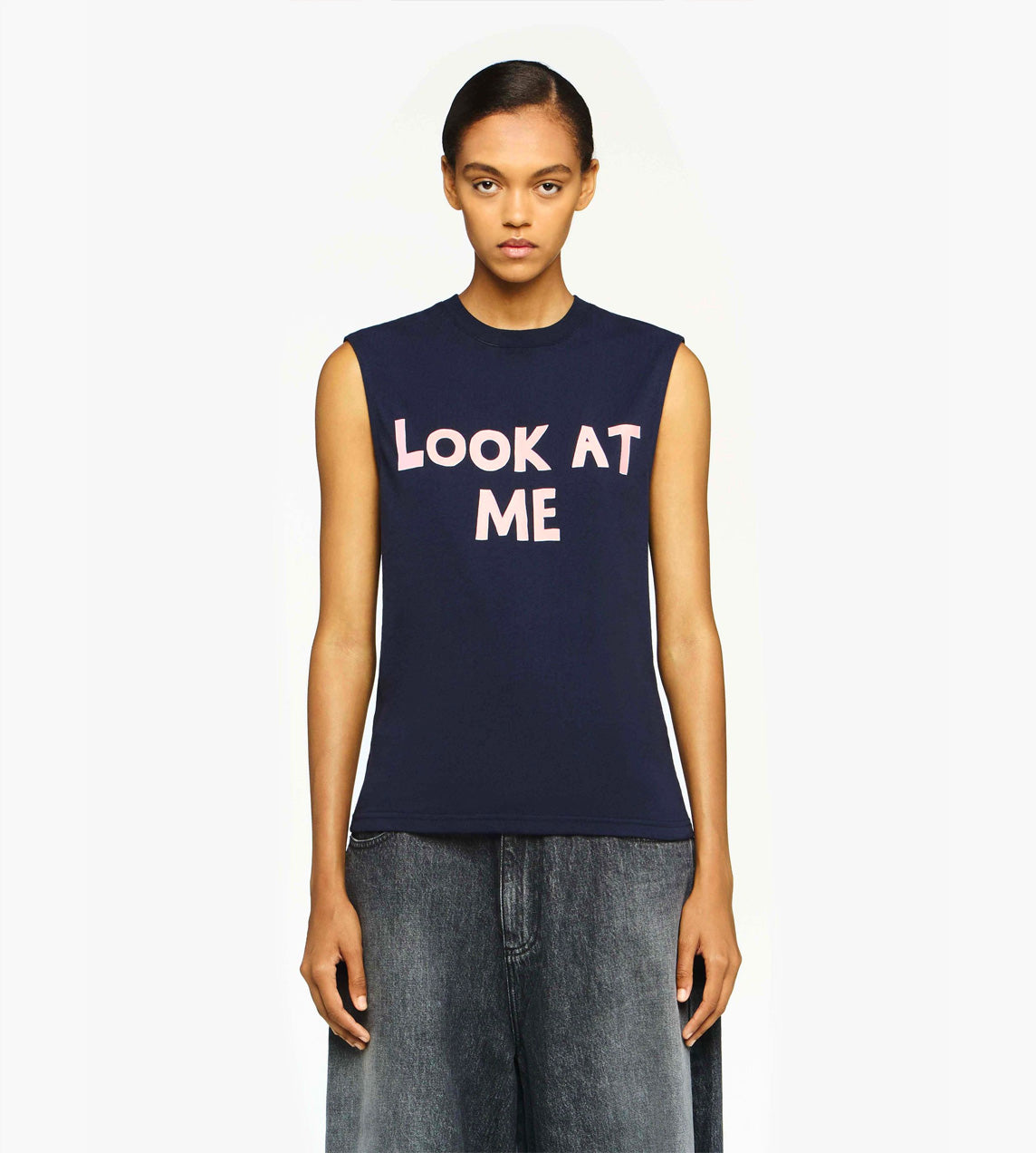 JW Andersson - Look At Me Tank Top Navy