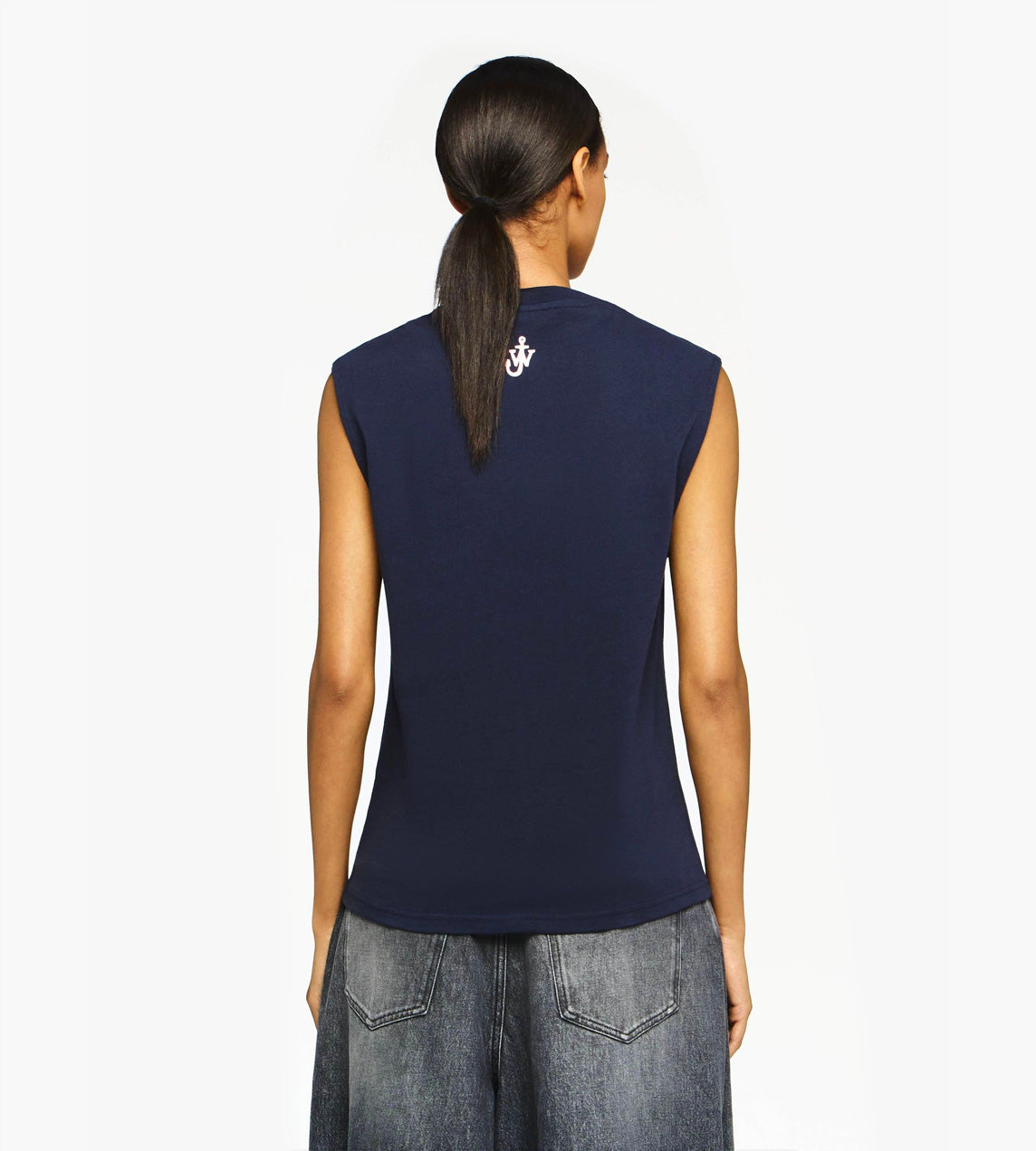 JW Andersson - Look At Me Tank Top Navy