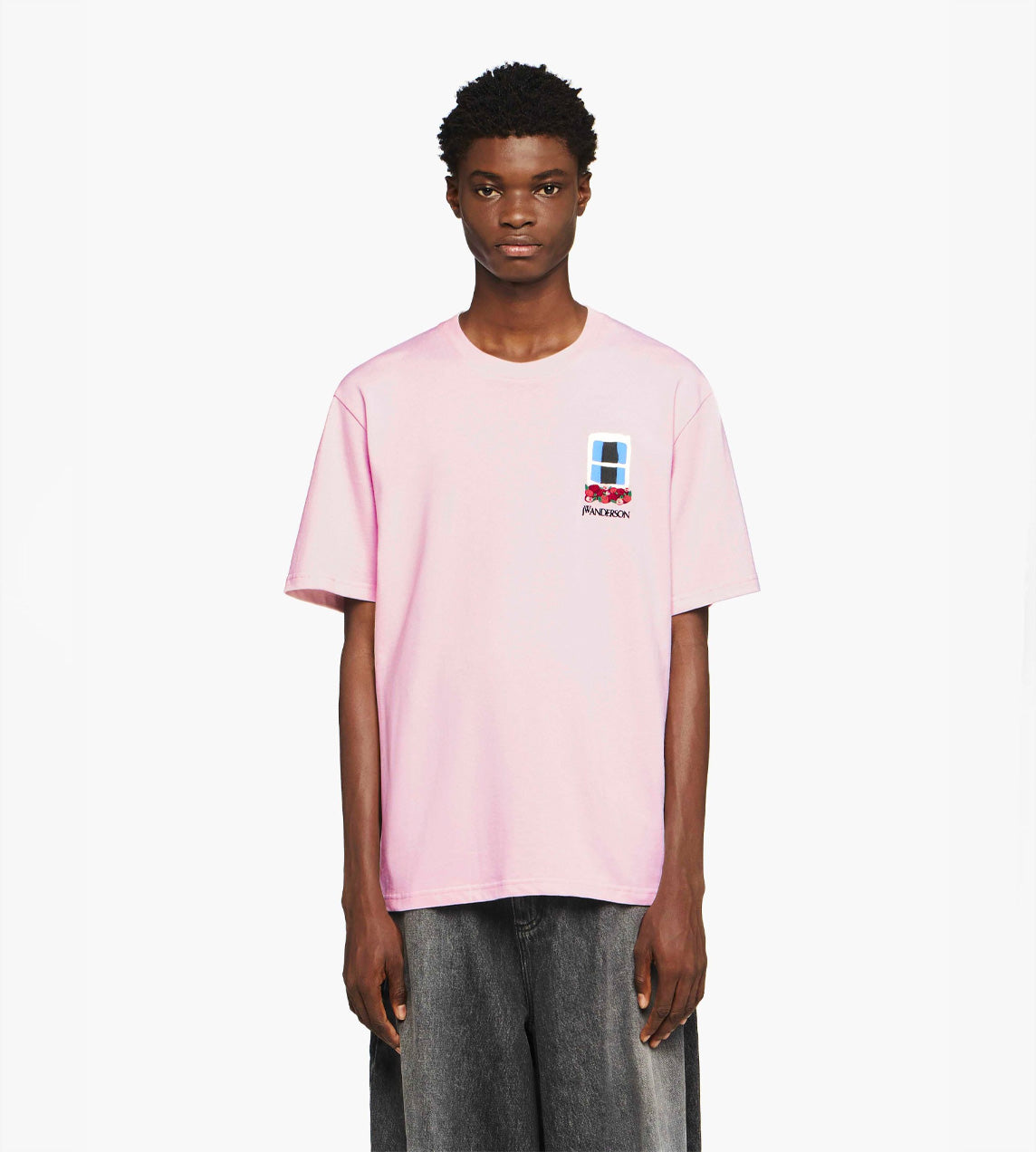 JW Andersson - Window Embroidery Tee Blush