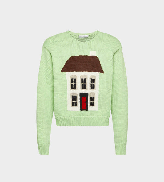 JW Andersson - Graphic Jumper Spearmint