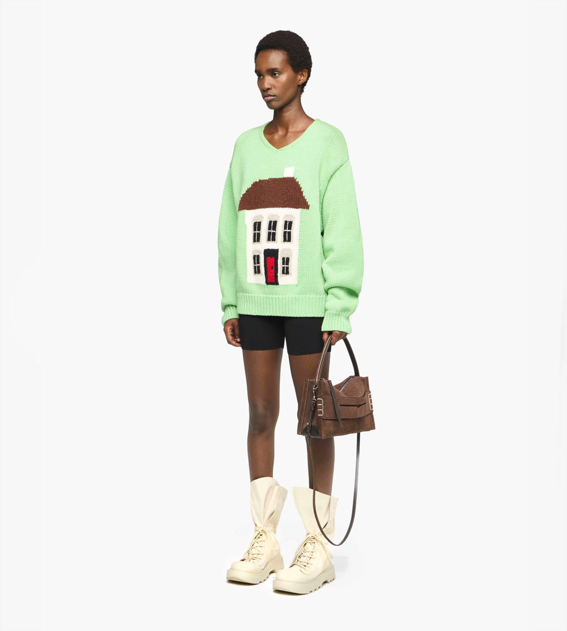 JW Andersson - Graphic Jumper Spearmint