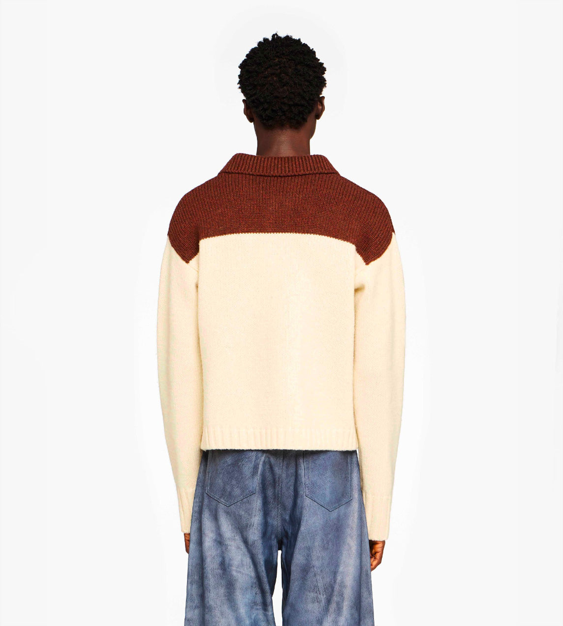 JW Andersson - House Polo Jumper Flax