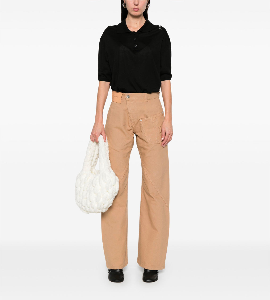 Twisted Workwear Trousers Flax