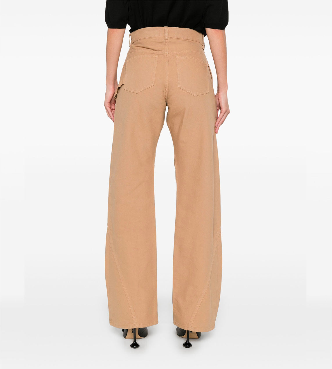 Twisted Workwear Trousers Flax