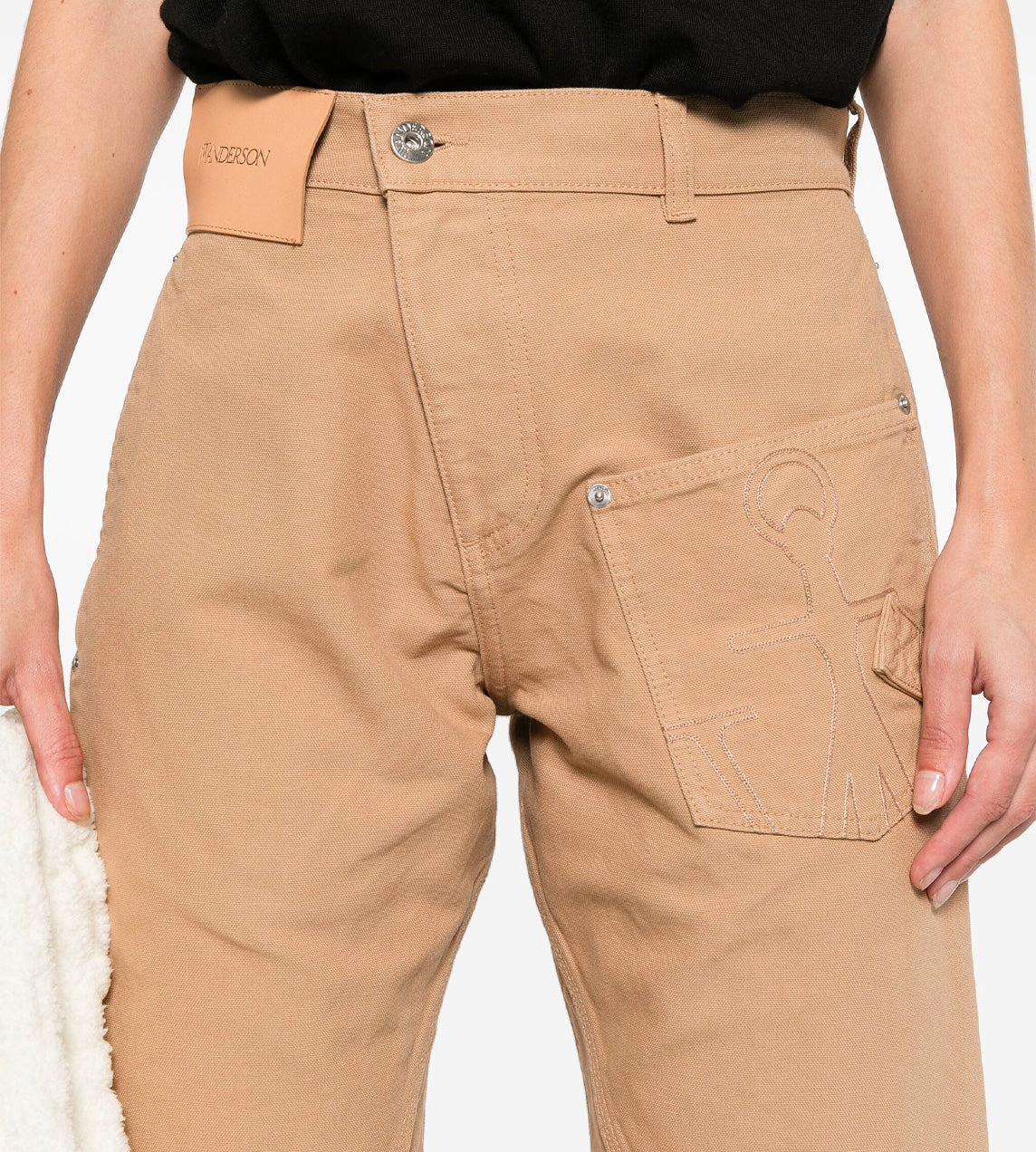 Twisted Workwear Trousers Flax