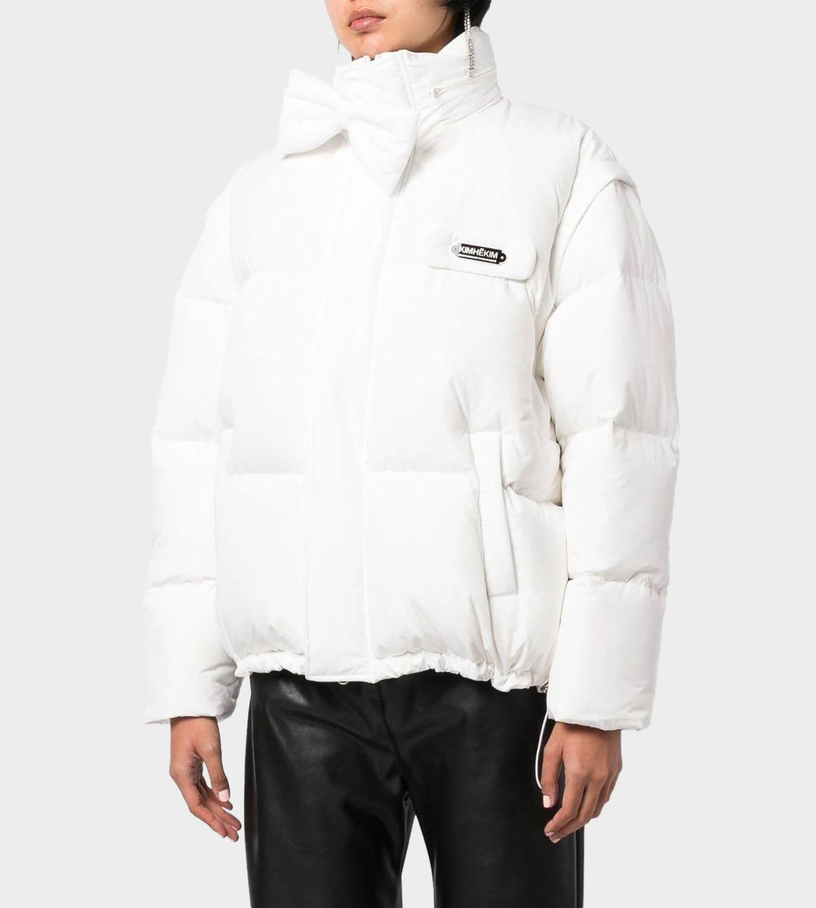 KIMHEKIM - Removable sleeves Short Puffer