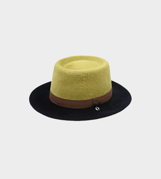 Kijima Takayuki - 2 Tone Fedora Mustard X Navy