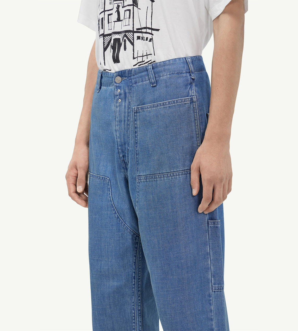 MM6 Maison Margiela - Panel Front Jeans