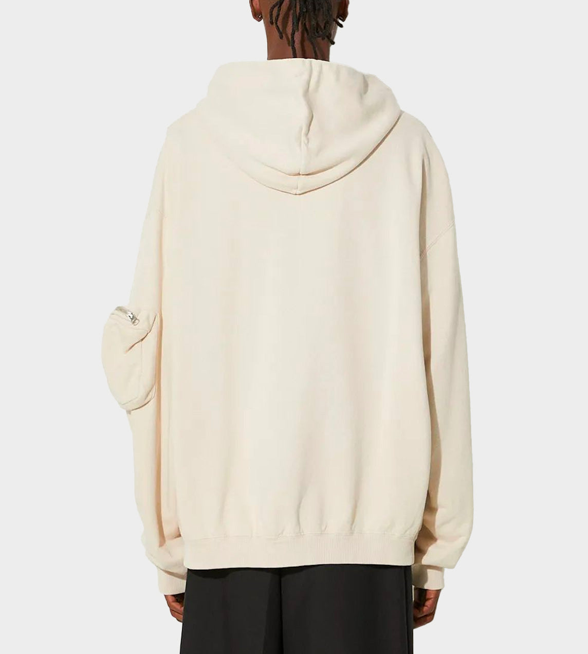 Cargo Cotton Hooded Sweatshirt